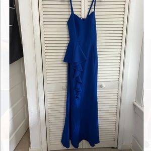 French Blue formal dress